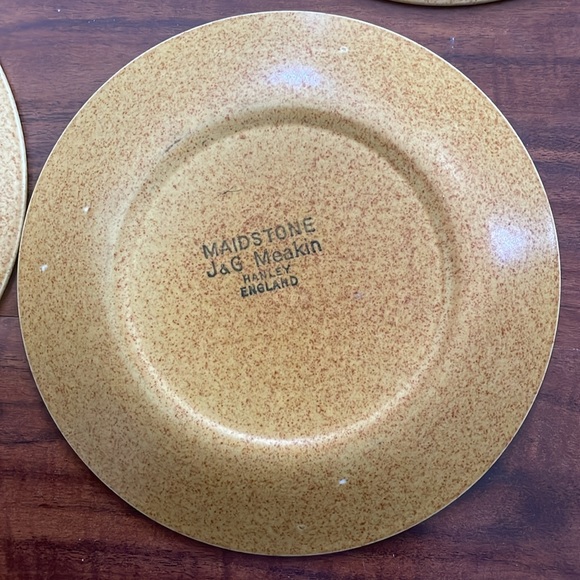 COPY - 💛4 MAIDSTONE 6” plates Made in England VTG - Picture 6 of 10